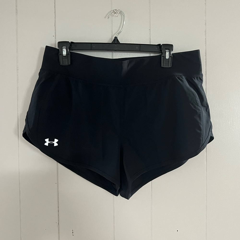 Brand new Under Armour black running/athleisure shorts